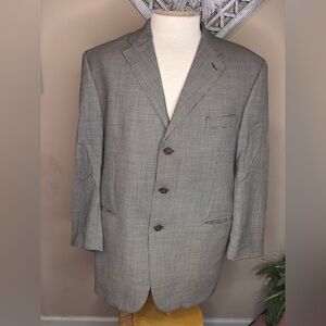 Ralph Lauren Men's Gray Blazer-Size 46R